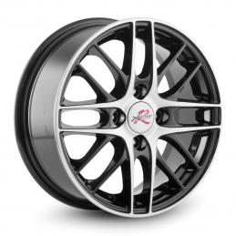 X`trike RST R004 5.5x14 PCD4x98 ET35 DIA 58.6  BK/FP